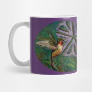 HummingBird with Rochester Flower Mug